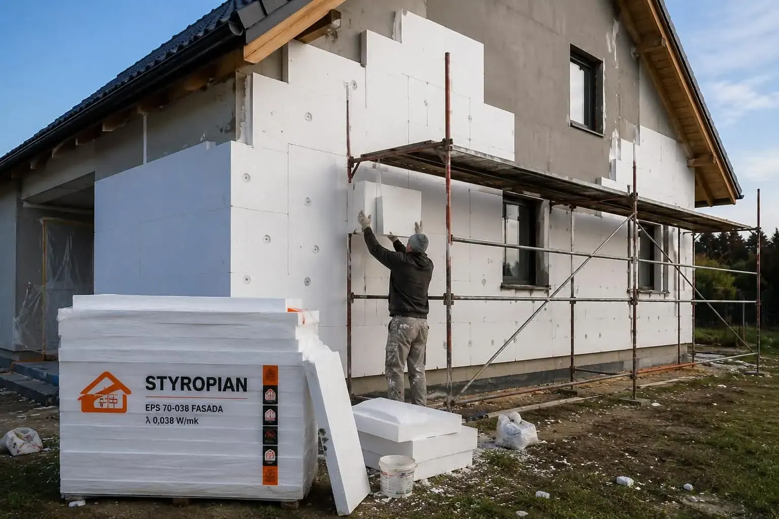 Jak obliczyć ilość styropianu potrzebnego do ocieplenia domu?